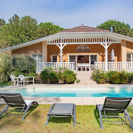 Villa Familiale Dans Cadre Exceptionnel, Piscine Chauffee-Ag19 Lacanau Exterior photo