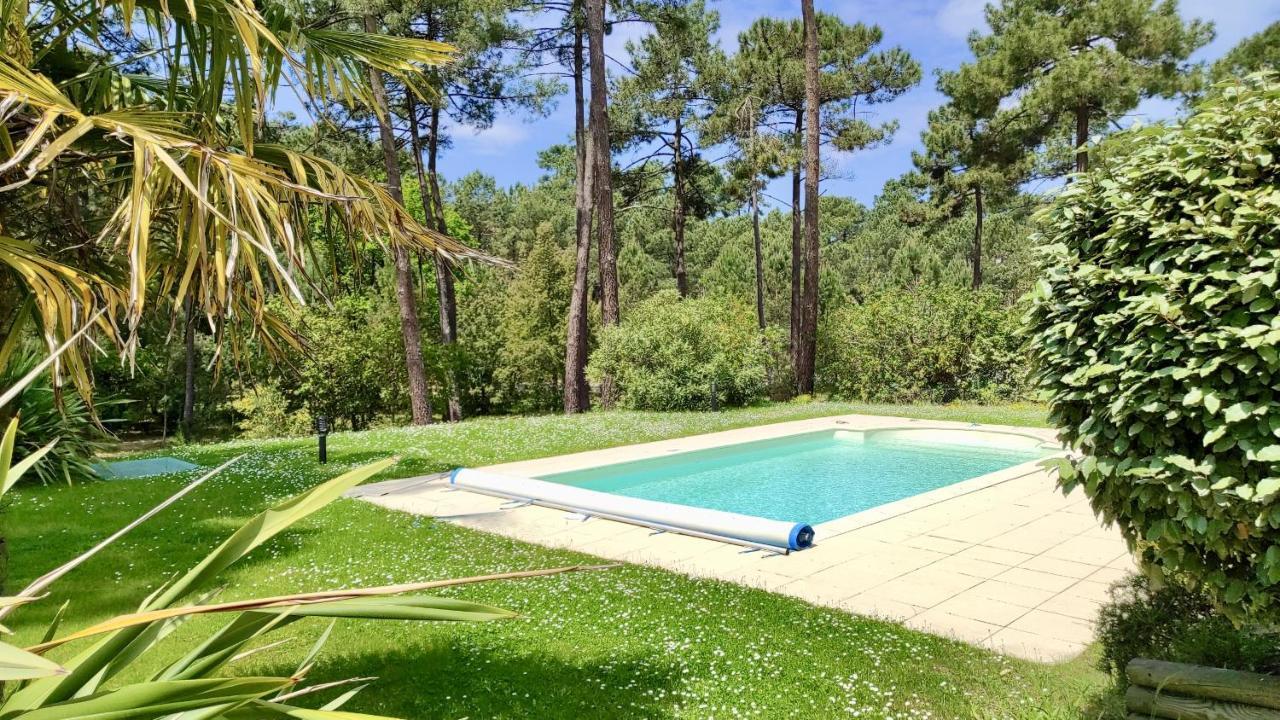 Villa Familiale Dans Cadre Exceptionnel, Piscine Chauffee-Ag19 Lacanau Exterior photo